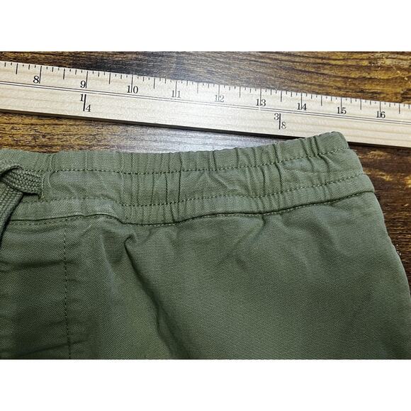 Inkerman Pants Mens 30 Olive Green Elastic Waist Drawstring Chino Stretch Casual - Picture 7 of 10